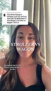 Replying to @B Choose the option that will he the most beneficial for you  at your destination, not at the airport ☺️ #familytravel #familytraveltips  #travelwithkids #flyingwithkids #strollers ...