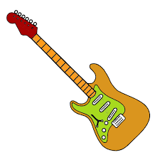 Aneka Gambar Mewarnai Gambar Mewarnai Gitar Untuk Anak Paud Dan Tk Kartun Gambar Gitar