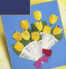 поделки ко дню матери в начальной школе из бумаги Kartinki Po Zaprosu Podelki Na 8 Marta Svoimi Rukami Iz Salfetok Spring Flower Crafts Mothers Day Crafts Flower Crafts