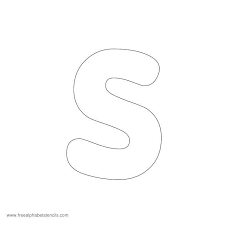 Print the letters (get them at end of this post). Modern Rounded A Z Alphabet Stencils For Signs Stencils Printables Alphabet Stencils Alphabet Stencils Printables