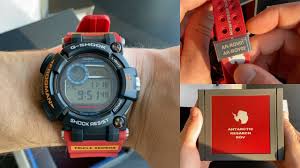 The japan coast guard consists of about 13,700 personnel and is responsible for the protection of the coastline of japan under the oversight of the ministry of land, infrastructure, transport and tourism. Casio G Shock Gwf D1000arr 1jr Frogman Antarctic Research Youtube