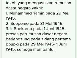Berikut adalah 3 tokoh yang mengusulkan rumusan dasar negara indonesia yang kelak kita kenal sebagai pancasila tokoh yang pertama kali menyampaikan gagasannya mengenai dasar negara adalah mohammad yamin pada tanggal 29 mei tahun 1945. Soepomo Mengusulkan Rumusan Dasar Negara Diantaranya Kecuali