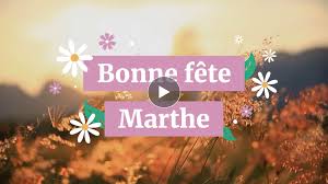 Des cartes anniversaire animées à personnaliser. Ma Carte Bonne Fete Marthe 29 Juillet