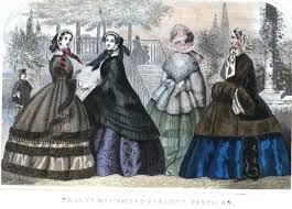 Early Victorian Era Fashion Plate ...