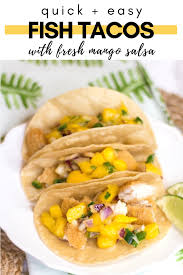 Packed with garlic and fresh dill, these crisp dill pickles will add a boost of flavor to any meal. Fish Tacos With Mango Salsa Caffeine Cuddles Blog