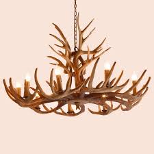 If you're a hunter, you might use them as deer calls by rattling two antlers together. Cottage Style Faux Deer Antler Resin Branch 6 Light Chandelier With 2 Tier Decorative Antlers