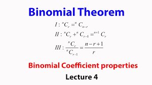 General formula of (ncr + ncr+1 = n+1cr+1)here we also post math question & answer.which are trending on social media.this general formula is very useful. Binomial Coefficient Properties Lecture 4 Ncr Ncn R Ncr 1 Ncr N 1cr Ncr Ncr 1 N R 1 R Youtube