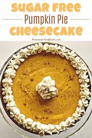 Whether you fold it into cake batter, stir it into ice cream, or bake it into a pie, pumpkin&nbs. Sugar Free Pumpkin Cheesecake Recipe Homemade Food Junkie