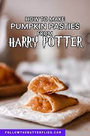 A Magical Recipe For Harry Potter Inspired Pumpkin Pasties Recipe Pumpkin Pasties Recipes Pasties Recipes