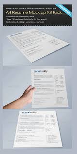 Resume Mock Up X3 Pack Cv Mock Up In 2020 Resume Design Branding Website Design Website Branding