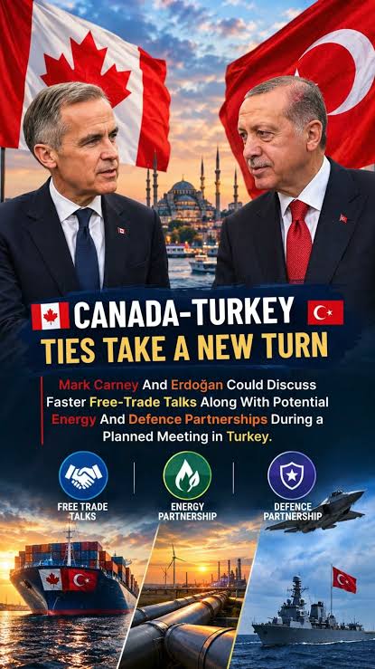 Canada and Turkey restart free trade talks