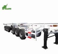 Superlink 40ft Chassis Skeleton Interlink Trailer tandem 40 Skeleton  Container Trailer