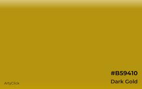 Dark Gold Color Arty