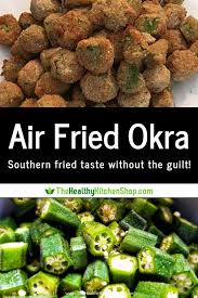 Air Fried Okra Recipe From The Air Fryer Bible Cookbook In 2020 Air Fryer Recipes Healthy Okra Recipes Air Fried Okra Recipe
