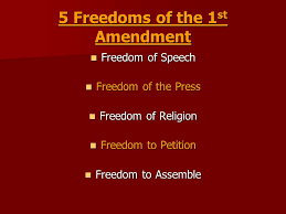 First amendment first amendment annotated congress shall make no law respecting an establishment of religion, or prohibiting the free exercise thereof; The First Amendment The Fundamental Freedoms Of Being An American Ppt Download