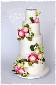 Weddingcake G A Floral Cake Cake Flower Cake