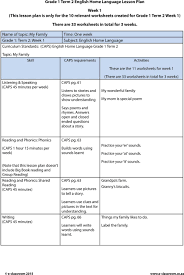Grade Term English Home Language Lesson Plan Week This Worksheets Caps Spelling Any Math Grade 2 English Worksheets Caps Worksheets Business Math For Grade 11 Algebra Exercises Grade 7 Cool Math Problems