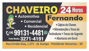 Fernando Chaveiro 24 Hr