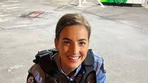 Ella Cutler: Critically injured cop arrives home