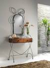 Estilo bohemio para los muebles de entrada