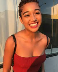 Amandla Stenberg Short Hair Styles Short Natural Hair Styles Amandla Stenberg