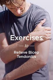 biceps tendonitis exercises relieve pain
