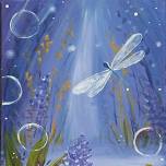 “Ethereal Dragonfly”, a BYOB PAINT & SIP EVENT...