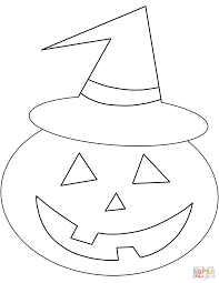 Smiling Pumpkin Super Coloring Coloring Pages Halloween Pictures Color