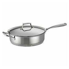 Tramontina cookware is a popular cookware manufacturer based in brazil. Tramontina Prima 5 Qt Stainless Steel Tri Ply Covered Saute Pan