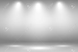 White Stage With Spot Lighting In Gray Background Stock Photo Picture And Royalty Free Image Image 138979742