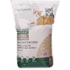 So Phresh Extreme Clumping Scented Grass Seed Cat Litter 20 Lbs Petco Cat Litter Litter Natural Cat Litter