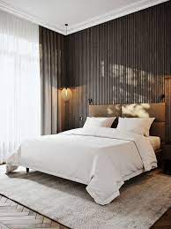 slaapkamer houten wandbekleding slaapkamer slaapkamerideeen chique slaapkamer