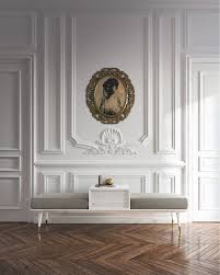 Perfect Symmetrical Balance In This Waiting Room Interior Design Learn More About Balance Home Interior Design Neoclassical Interior House Interior