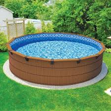Savanna Aboveground Swimming Pool Club Piscine Above Ground Swimming Pools In Ground Pools Backyard Pool