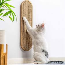 amazon com 7 ruby road cat scratching post for floor or wall mounted use space saving durable sis diy cat scratcher cat scratching post cat scratcher post