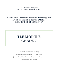 TLE MODULE G7