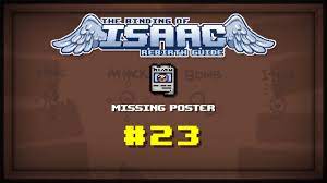 Missing Poster Binding Of Isaac Rebirth Wiki