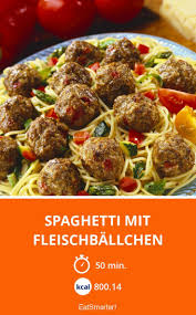 Spaghetti Mit Fleischballchen Rezept Spaghetti Mit Fleischballchen Fleischballchen Spaghetti