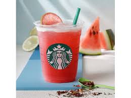 Wie Lecker Der Wassermelonen Eistee Von Starbucks Starbucks Rezepte Getranke Eistee Starbucks Getranke
