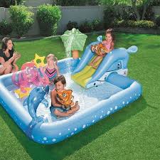 Bestway Aquarium Play Centre In 2020 Pool Play Pool Portable Swimming Pools