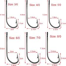 Amazon Com Luengo Stainless Steel Fishing Hooks Long Shank