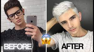 We all have different hair now my hair is completely white, but it's from my disease, alopecia. How To Diy Dark To Platinum White Hair Bleach Tutorial Youtube