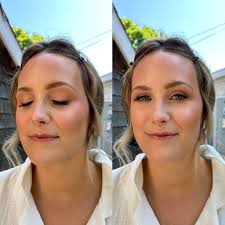 Yesterday's bride opted for a very natural and glowy look! ✨✨