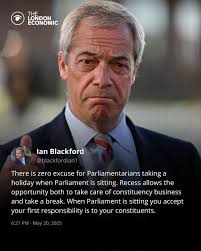 Less than a week before parliamentary recess, a certain Clacton MP decided  to jet off to France and miss a vital Commons debate