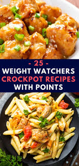 weight watchers crockpot recipes