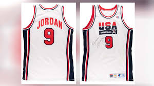Pellington and team canada will open up olympic play on july 26 against serbia, followed by republic of korea on july 29. Michael Jordan S 1992 Us Olympic Dream Team Game Worn Jersey To Be Sold At Auction Abc7 New York