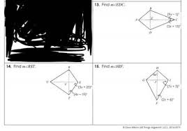 Is quadrilateral q a square? If Each Quadrilateral Below Is A Kite Find The Missing Measures