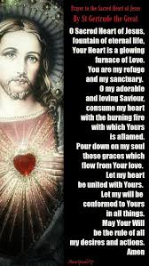 Prayer To The Sacred Heart Of Jesus By St Gertrude The Great O Sacred Heart Of Jesus Fountain Of Eternal Li Sacred Heart Devotion Jesus Prayer Miracle Prayer