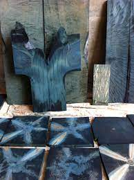 Making your own natural blue dye. Awesome Examples Of Indigo Wood Dyed Wood Wood Blue