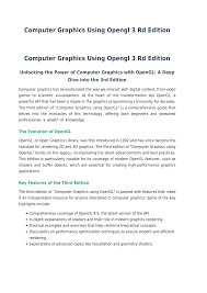 Image result for Computers Programming Graphics Libraries OpenGL